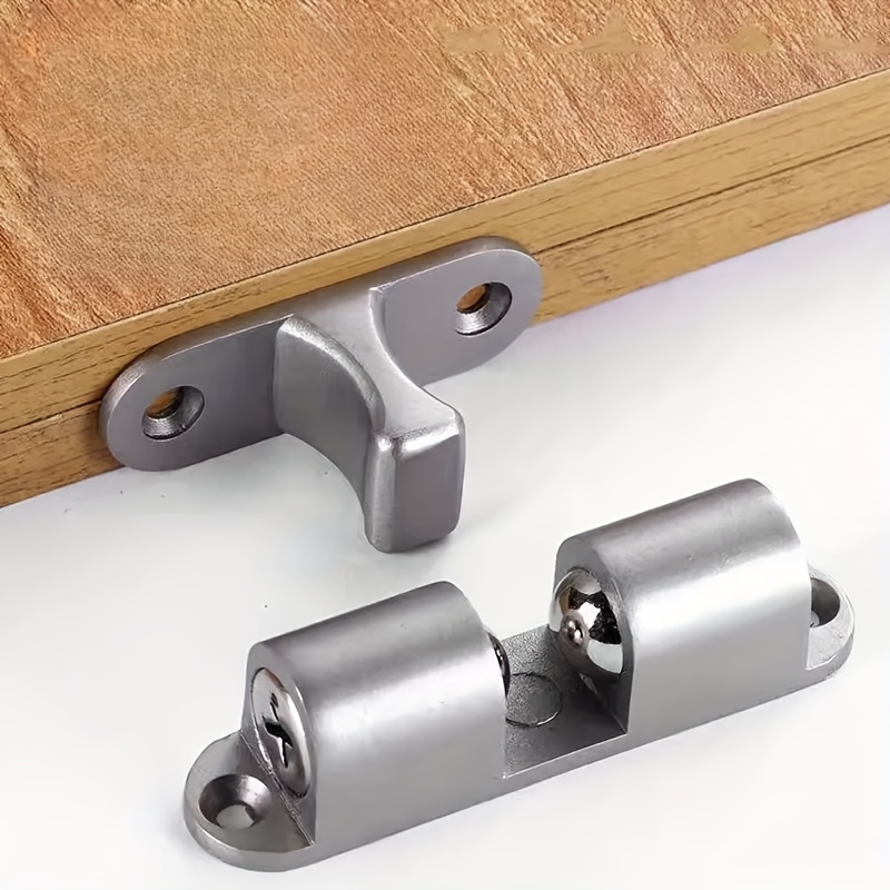 Magnetic Catch Door - สแตนเลสสตีลประตูสลักสําหรับเฟอร์นิเจอร์ INTERLOCK SWITCH แชสซีตู้ฤดูใบไม้ผลิ Ball Locker