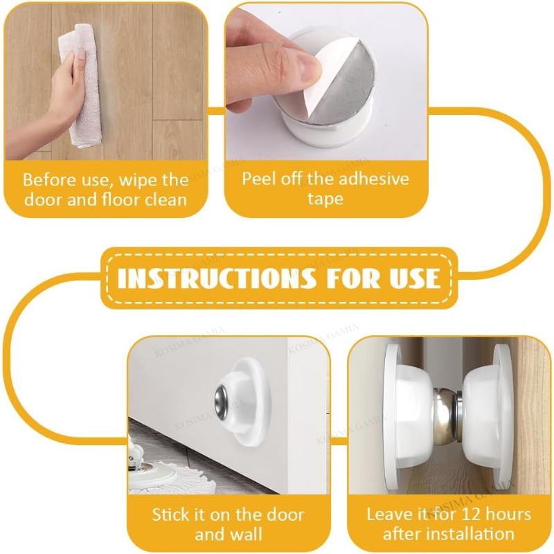 ตัวล็อคประตูแม่เหล็กอเนกประสงค - Magnetic Catch Door บทวิจารณ์และราคา