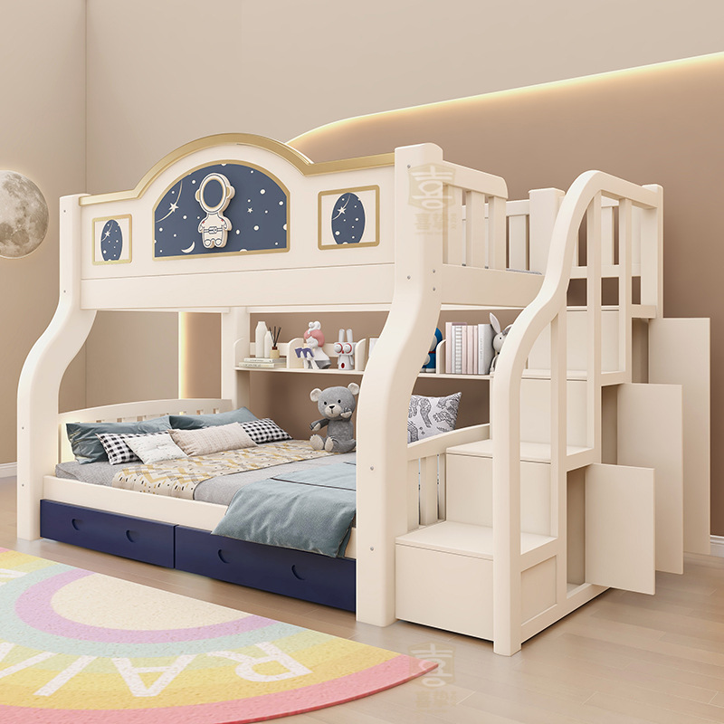 เตียงไม้จริงสองชั้น เตียงแม่ลู - Furniture Hardware Lowes บทวิจารณ์และราคา