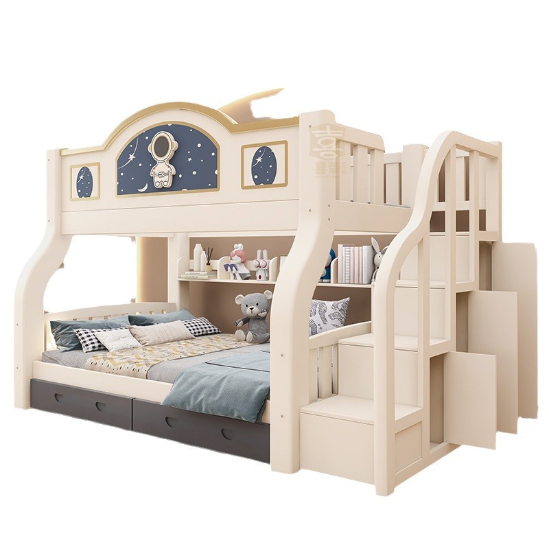 เตียงไม้จริงสองชั้น เตียงแม่ลู - Furniture Hardware Lowes บทวิจารณ์และราคา