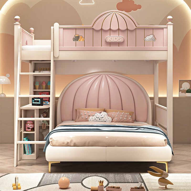 เตียงสองชั้นสไตล์เจ้าหญิง สีชม - Furniture Hardware Lowes บทวิจารณ์และราคา