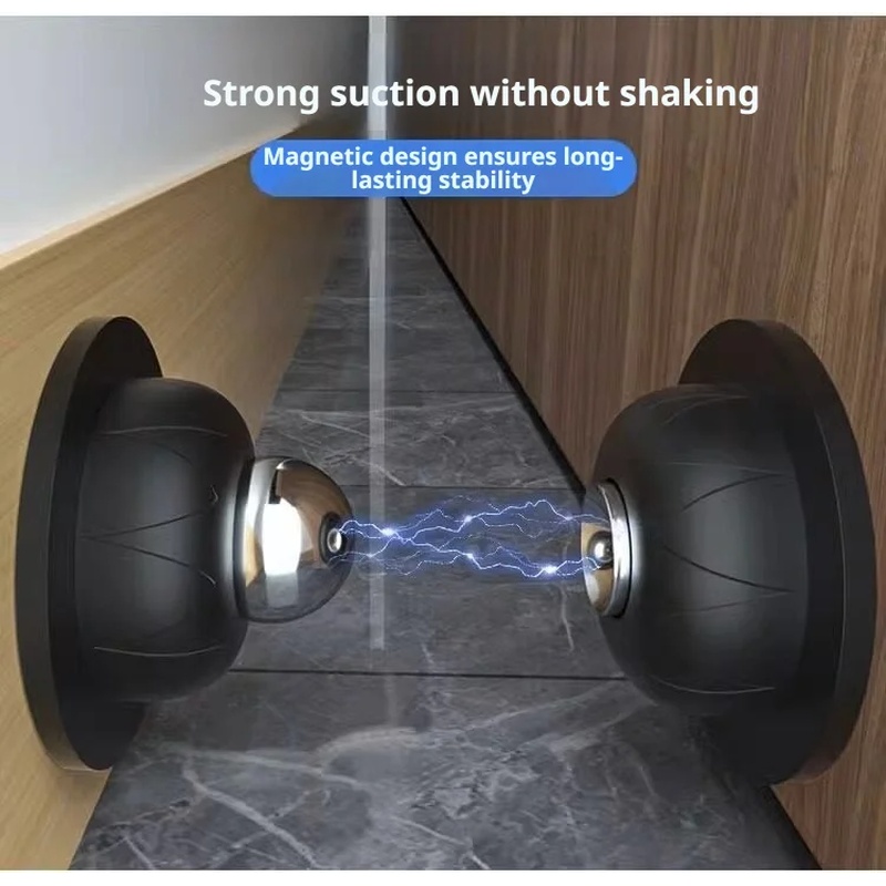 ที่กั้นประตูซิลิโคนแบบไม่ต้องเ - Magnetic Catch Door บทวิจารณ์และราคา