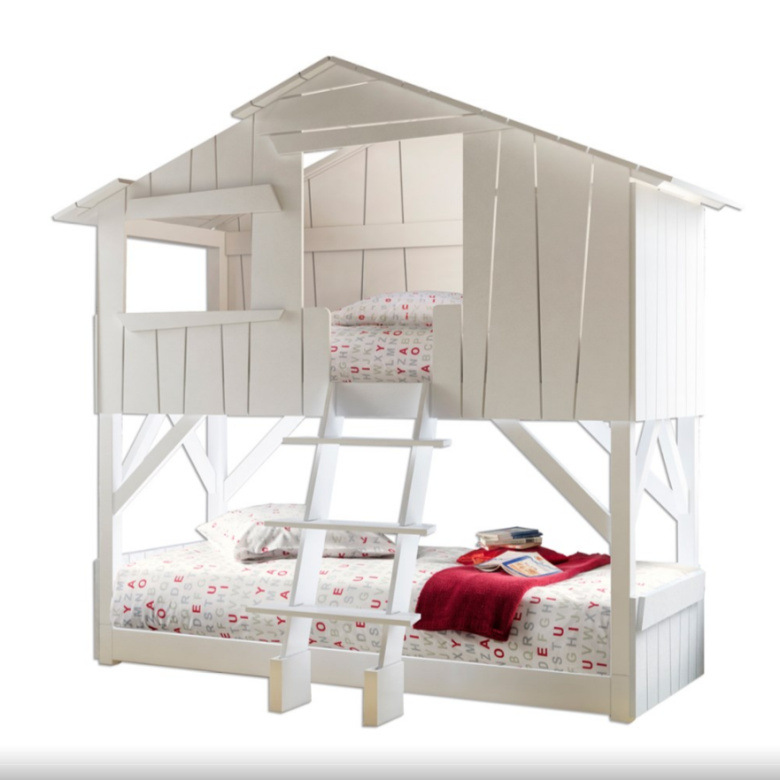 เตียงเด็กไม้โอ๊คแข็งแรงสไตล์ฝร - Furniture Hardware Lowes บทวิจารณ์และราคา